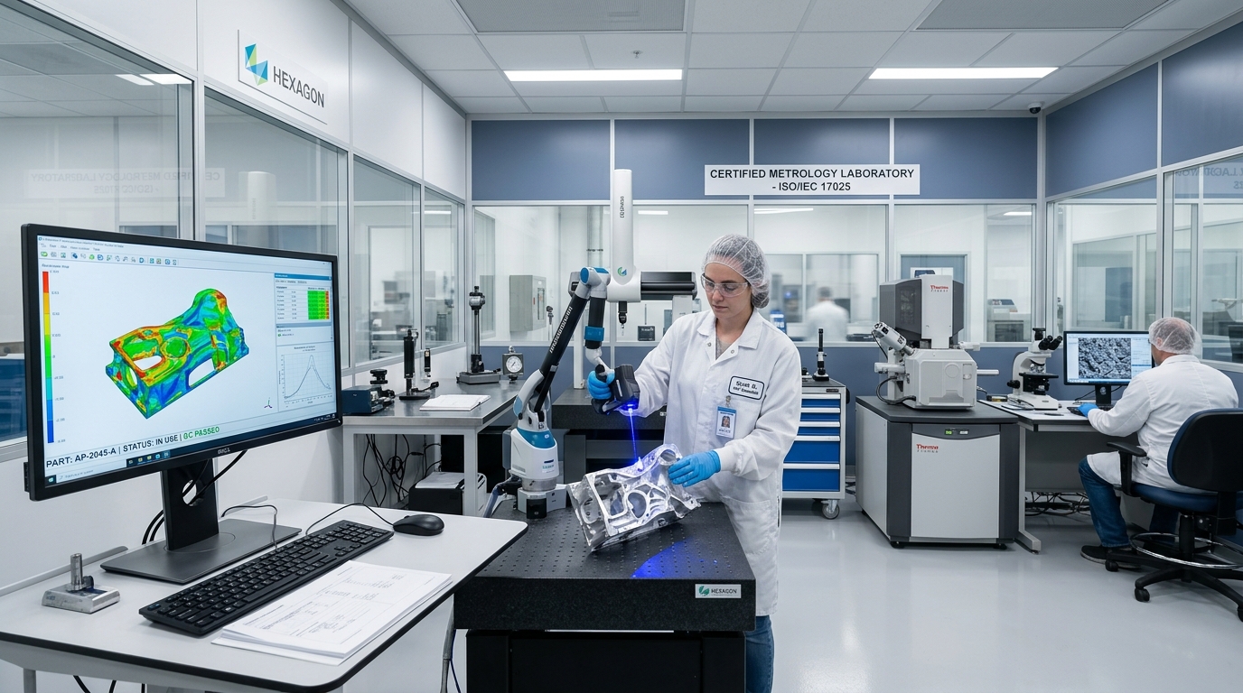 Certified Metrology & 3D Laser Optical Testing Lab
